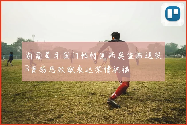 前葡萄牙国门帕特里西奥宣布退役B费感恩致敬表达深情祝福