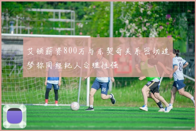 艾顿薪资800万与东契奇关系密切追梦称同经纪人合理性强